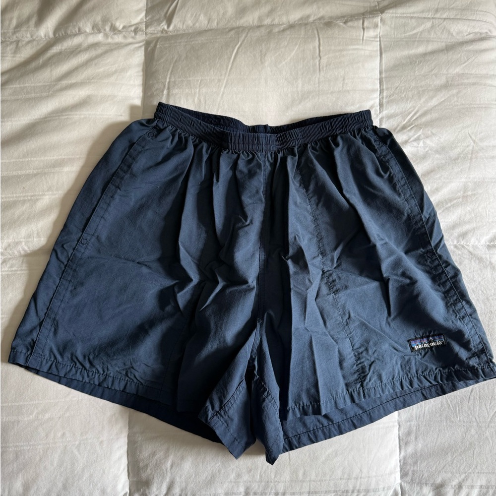 Navy Vintage Men’s Patagonia Baggies 5”